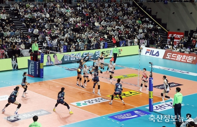 3년 만에 100% 유관중으로 2022~2023 도드람 V-리그 올스타전 진행