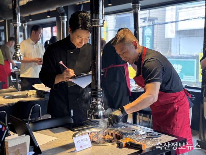 제12회 그릴링마이스터 실기 시험장 모습